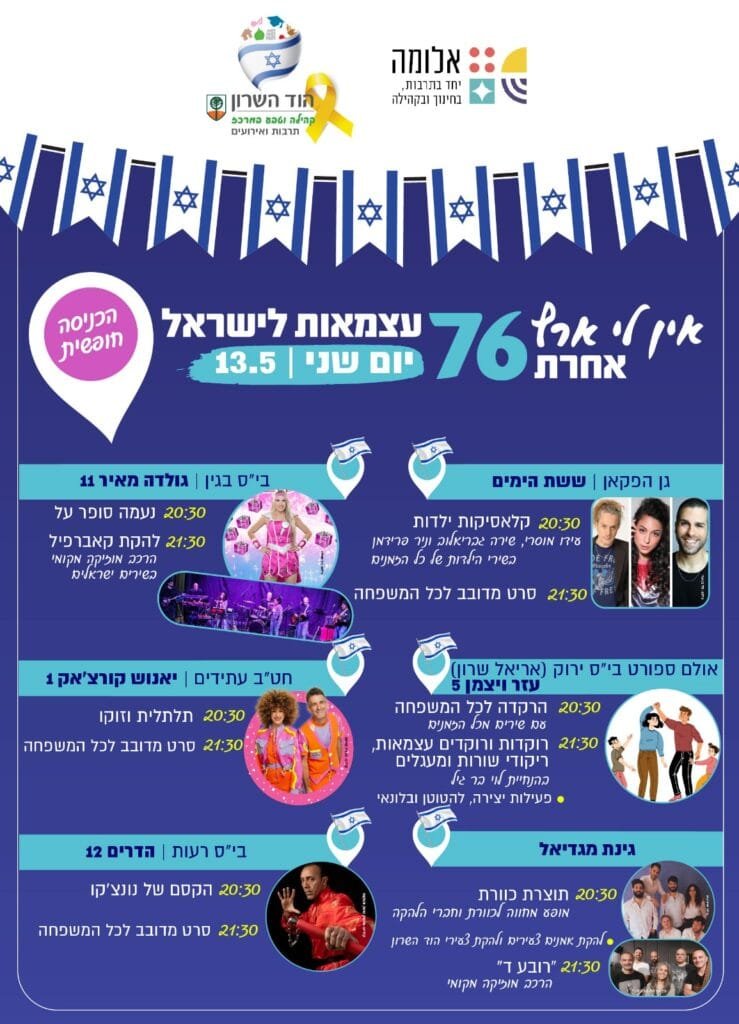 חוגגים עצמאות