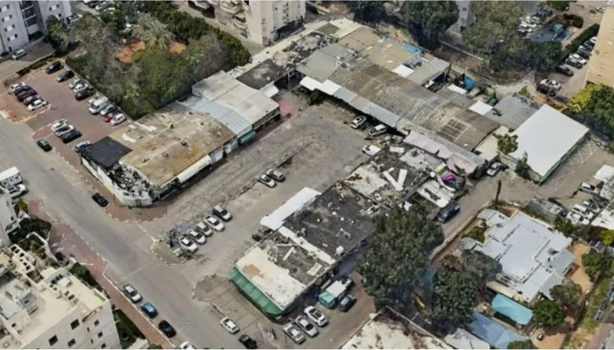 מתחם בני ברית הוא פצע אורבני פתוח במרכז הוד השרון"