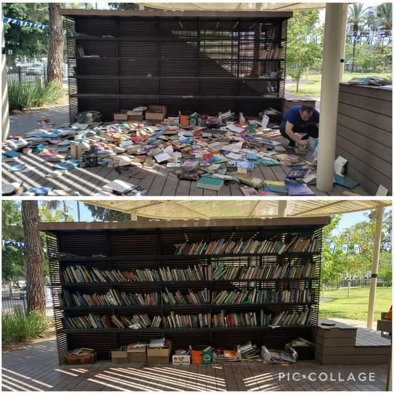 ונדליזם בספרייה בגינת מגדיאל: "הוונדליסטים תועדו ויטופלו בהתאם"