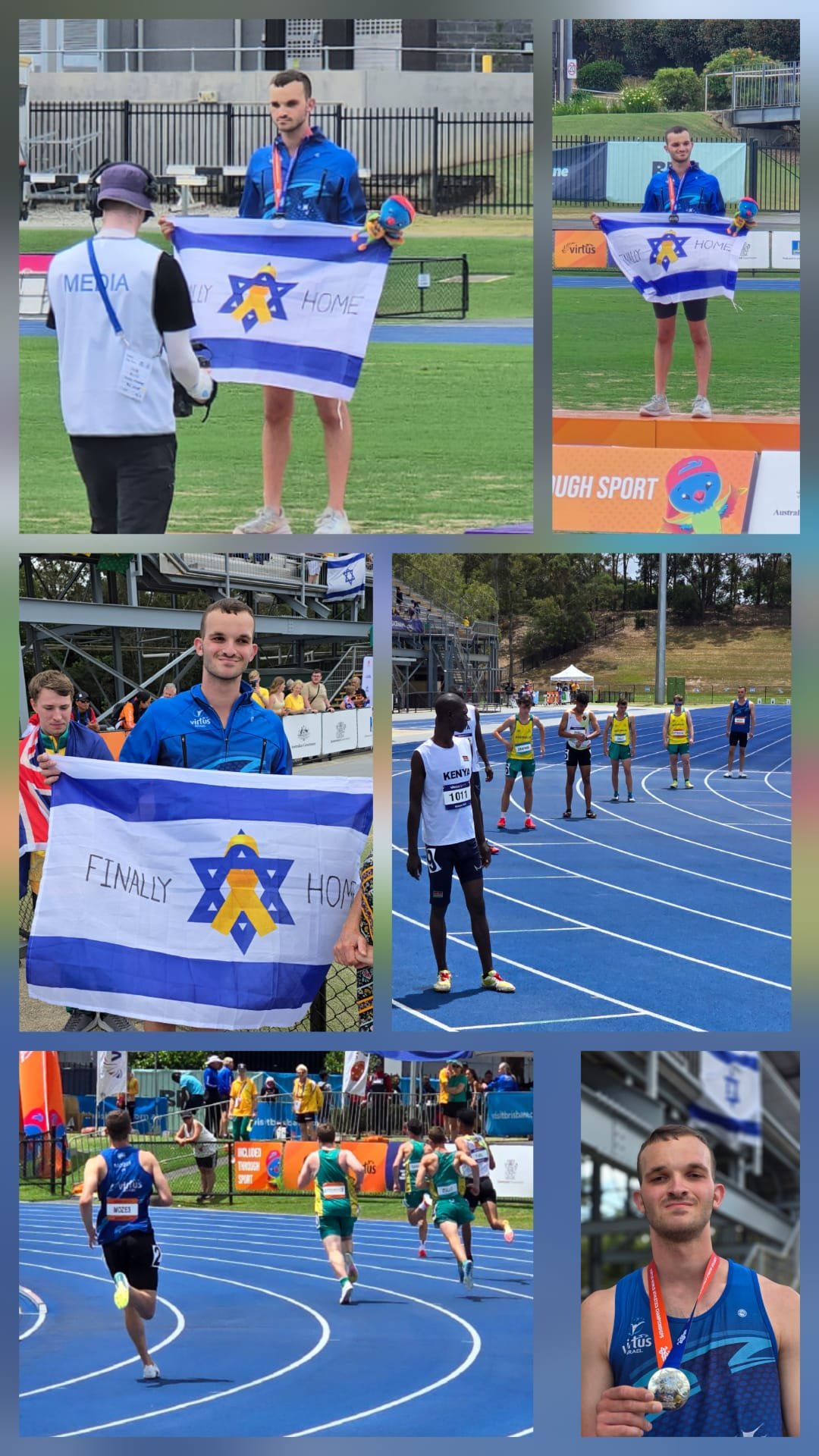 בזמן שהחטופים שבו הביתה – גיא מוזס מהוד השרון כבש את הפודיום באוסטרליה