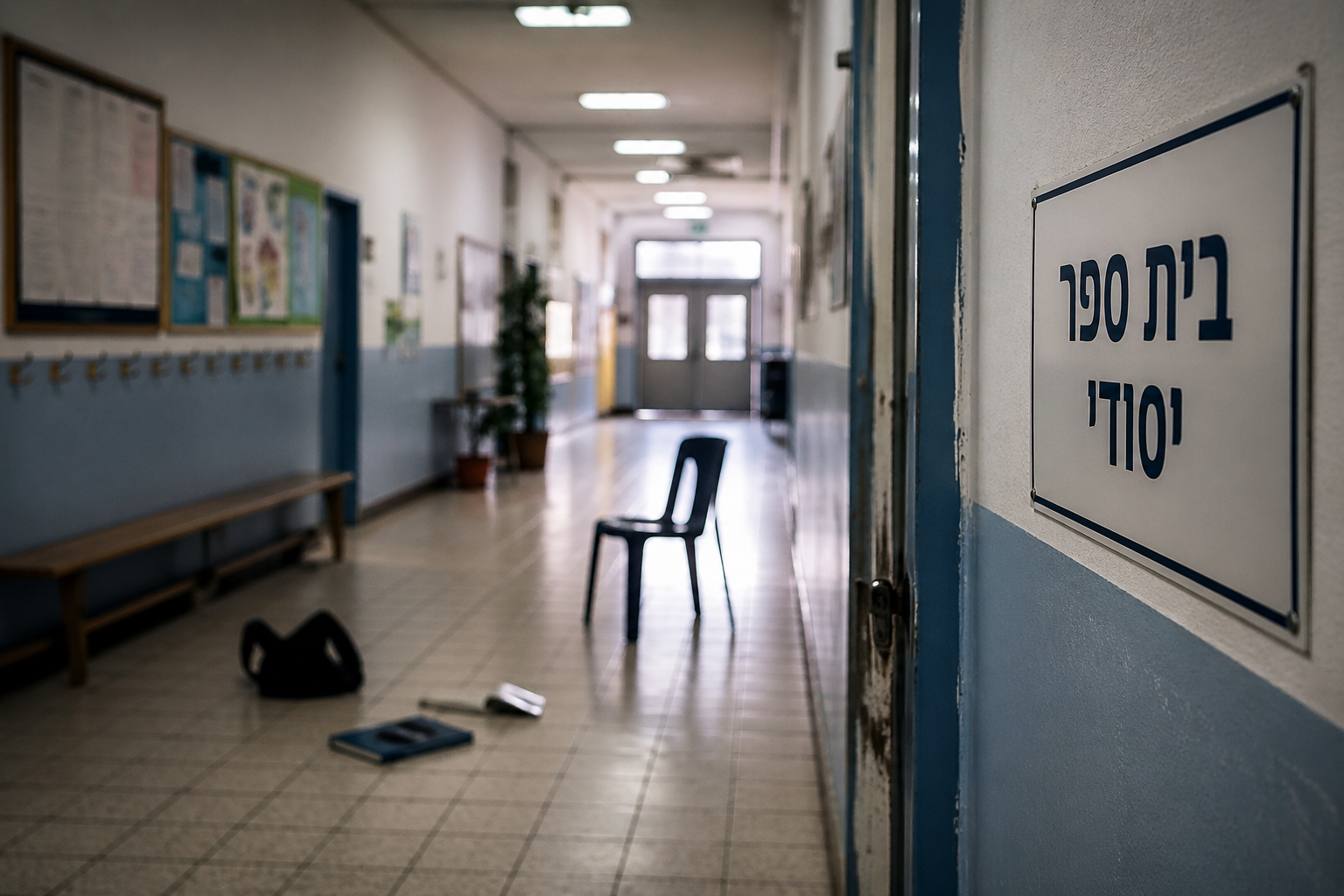 אלימות בבית ספר בהוד השרון: תלמיד כיתה ה’ תקף מנהלת ופצע אותה