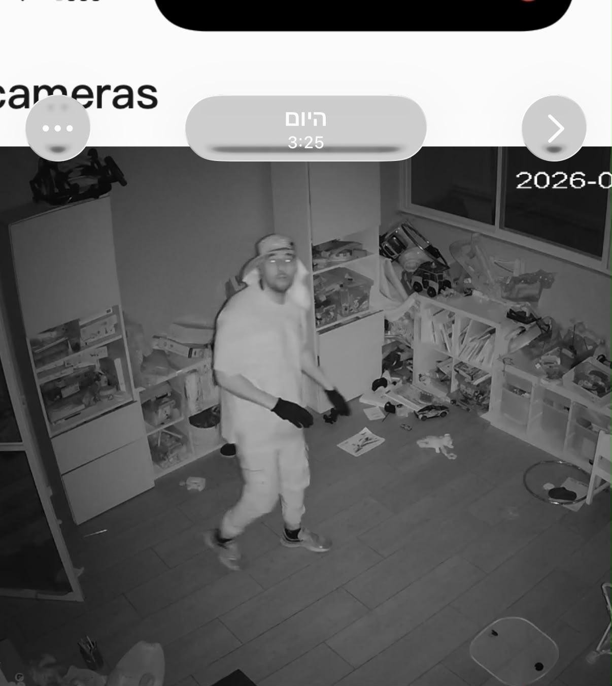 "הבן שלי בן ה־5 העיר אותי כשפורצים היו בתוך הבית"