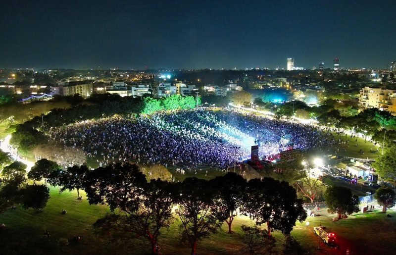 עשרות אלפים חגגו בפארק 4 עונות: חגיגות העצמאות הגדולות בתולדות הוד השרון