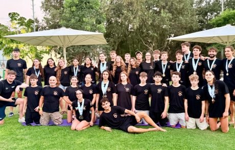 22 מדליות ו-9 תארי אליפות ישראל: מועדון השחייה של הוד השרון בין חמשת הטובים בארץ